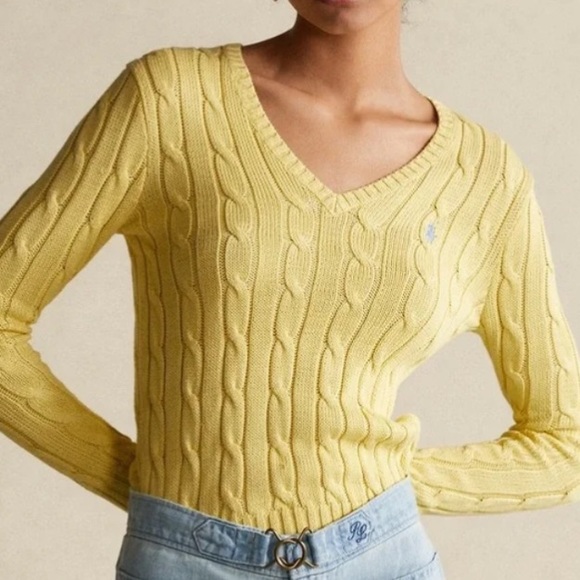 Ralph Lauren Sweaters - Iconic Polo Ralph Lauren 100% Cotton Sweater Medium